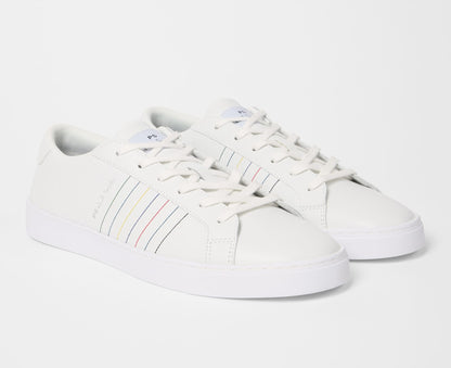 PAUL SMITH PS AARON LEATHER TRAINERS WHITE RRP £149 BNIB