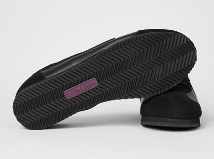 PAUL SMITH PS ATLANTA LEATHER & SUEDE TRAINERS BLACK UK 9 RRP £185 BNIB