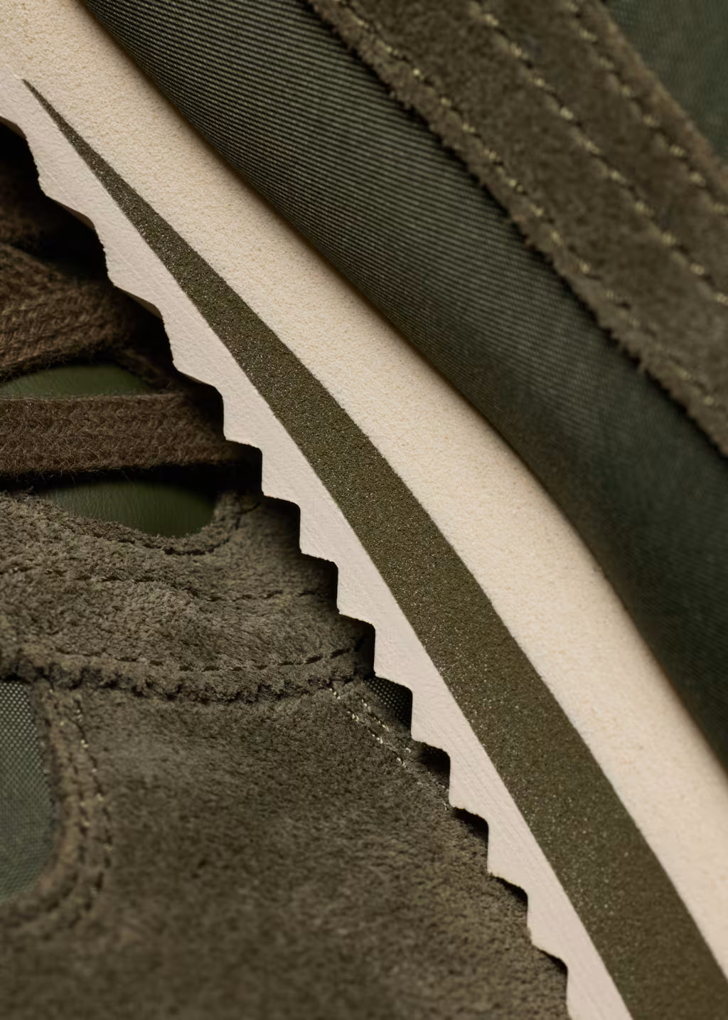 PAUL SMITH PS ATLANTA NYLON & SUEDE TRAINERS KHAKI GREEN UK 9 RRP £185 BNIB