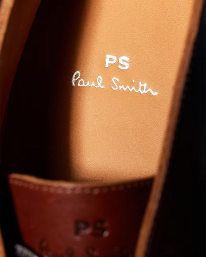 PAUL SMITH PS CRANE LEATHER CHUKKA BOOTS TWO TONE TAN BROWN UK 9 RRP £225 BNIB