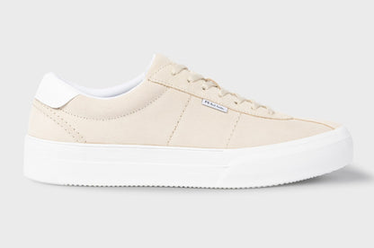 PAUL SMITH PS DILLON SUEDE LEATHER TRAINERS CREAM RRP £150 BNIB