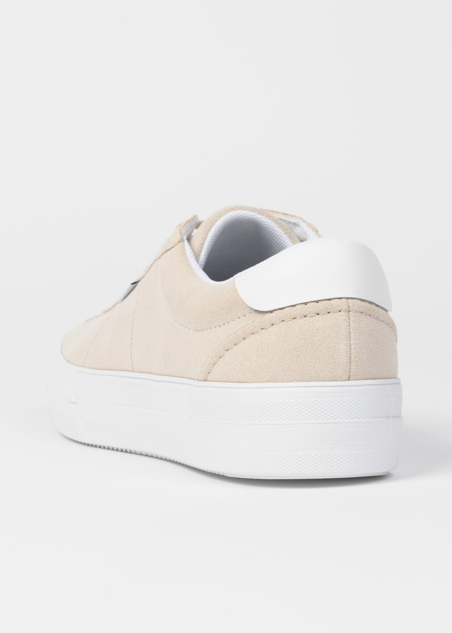 PAUL SMITH PS DILLON SUEDE LEATHER TRAINERS CREAM RRP £150 BNIB