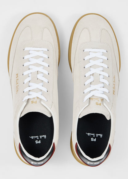 PAUL SMITH PS DOVER SUEDE LEATHER TRAINERS ECRU RRP £195 BNIB