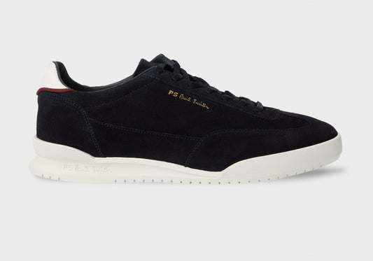 PAUL SMITH PS DOVER SUEDE LEATHER TRAINERS DARK NAVY RRP £195 BNIB
