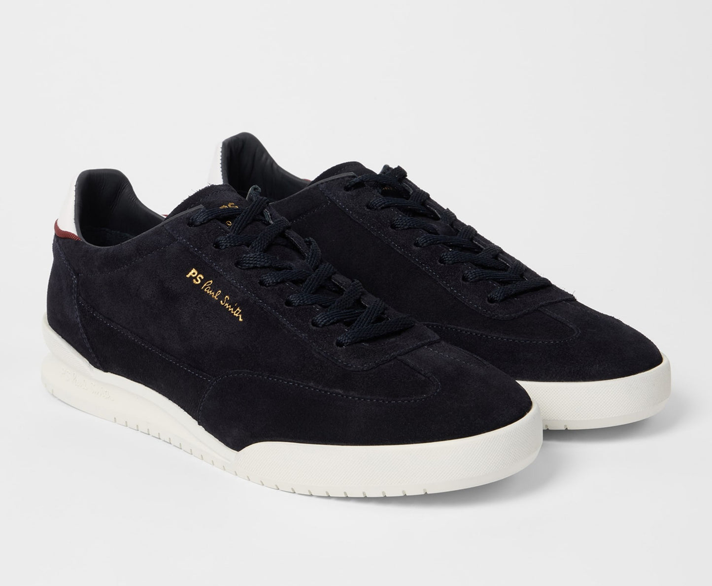 PAUL SMITH PS DOVER SUEDE LEATHER TRAINERS DARK NAVY RRP £195 BNIB
