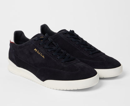 PAUL SMITH PS DOVER SUEDE LEATHER TRAINERS DARK NAVY RRP £195 BNIB