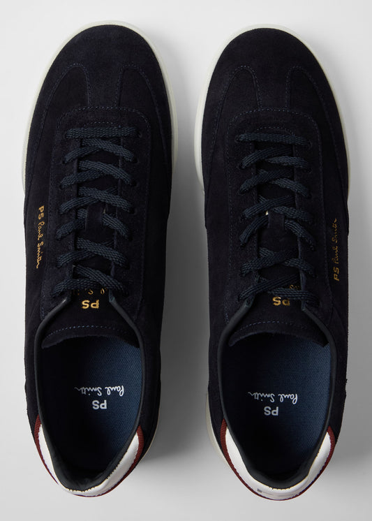 PAUL SMITH PS DOVER SUEDE LEATHER TRAINERS DARK NAVY RRP £195 BNIB