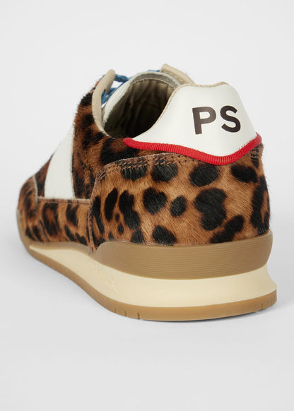 PAUL SMITH PS DOVER HAIRY LEOPARD PRINT TRAINERS UK 9 RRP £250 BNIB