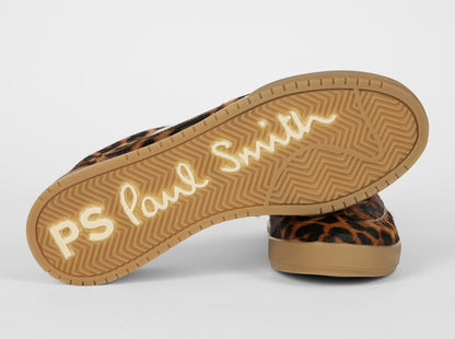 PAUL SMITH PS DOVER HAIRY LEOPARD PRINT TRAINERS UK 9 RRP £250 BNIB