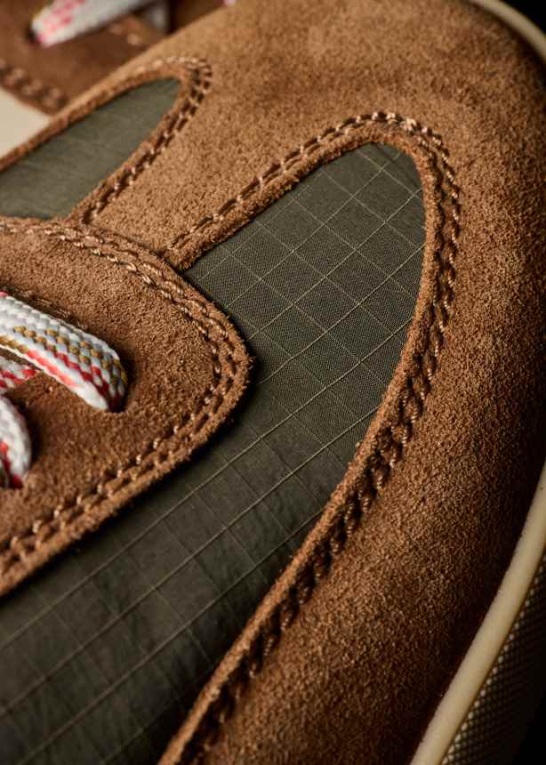 PAUL SMITH PS DOVER SUEDE & NYLON TRAINERS KHAKI BROWN UK 9 RRP £195 BNIB