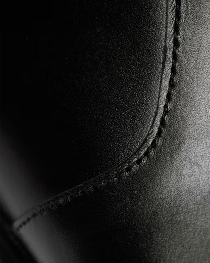 PAUL SMITH FINTRY ZIP UP LEATHER CHELSEA BOOTS BLACK UK 9 RRP £260 BNIB
