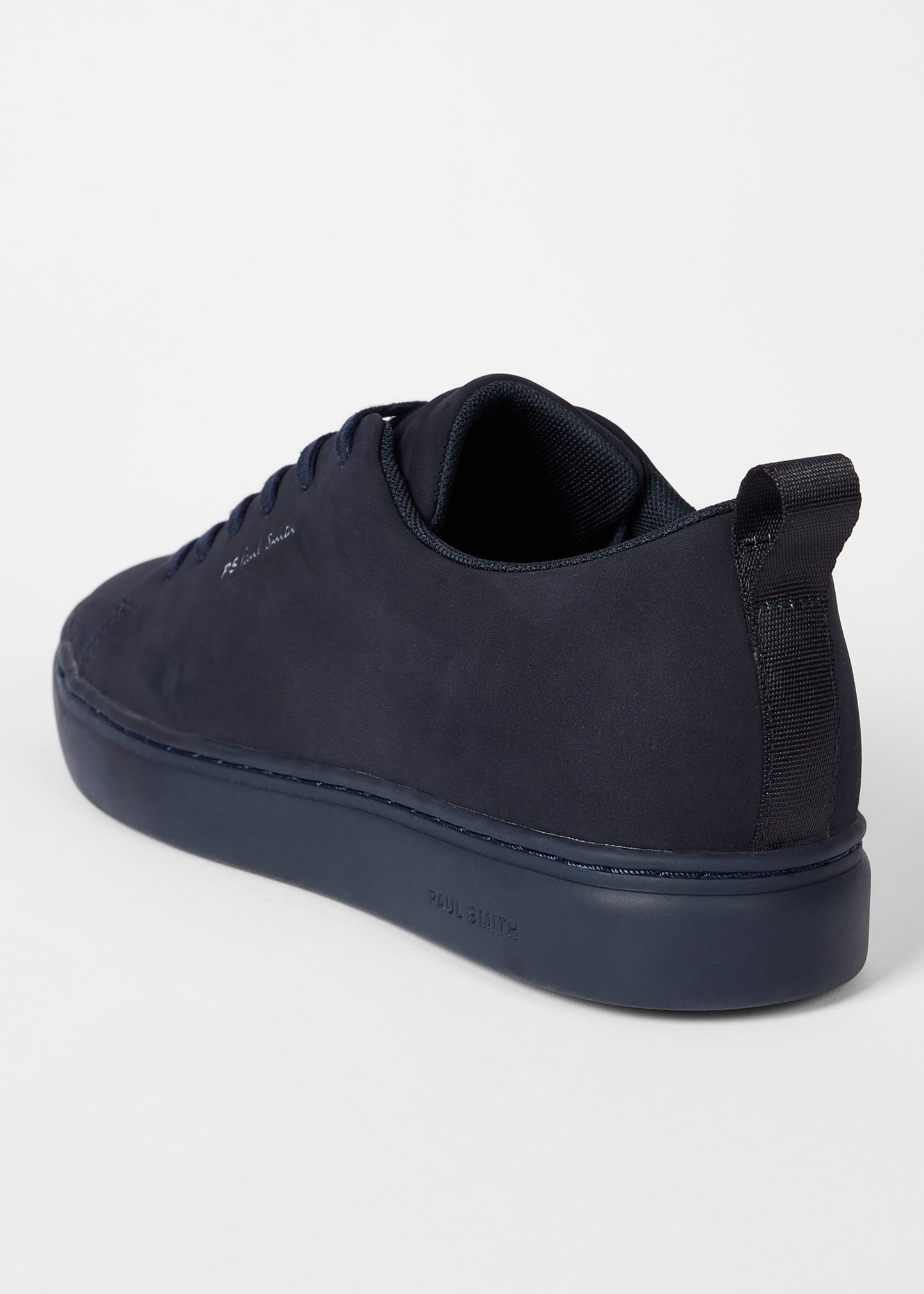 PAUL SMITH PS LEE NUBUCK LEATHER TRAINERS DARK NAVY RRP £195 BNIB
