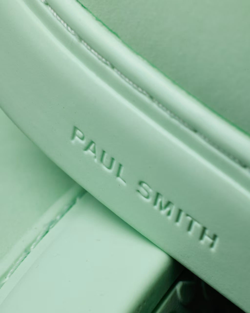 PAUL SMITH PS LEE NUBUCK LEATHER TRAINERS MINT GREEN RRP £195 BNIB