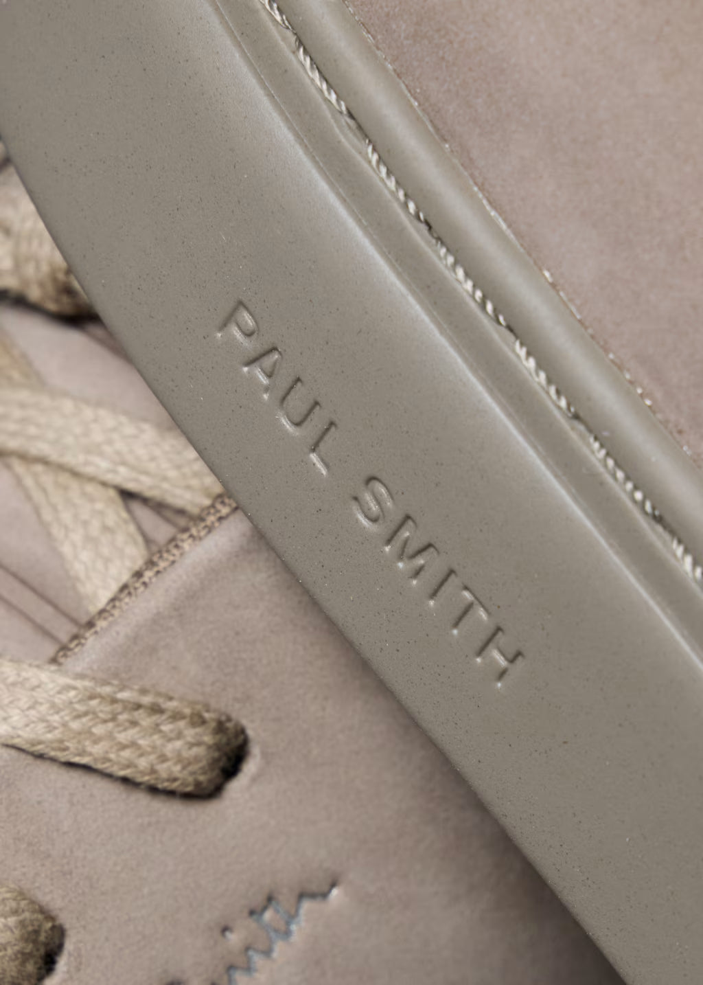 PAUL SMITH PS LEE NUBUCK LEATHER TRAINERS SAND RRP £195 BNIB