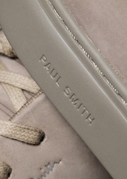 PAUL SMITH PS LEE NUBUCK LEATHER TRAINERS SAND RRP £195 BNIB