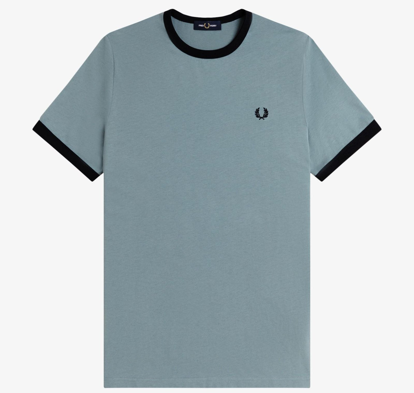 FRED PERRY RINGER COTTON T-SHIRT STOCKPORT BLUE 2XL RRP £50 BNWT