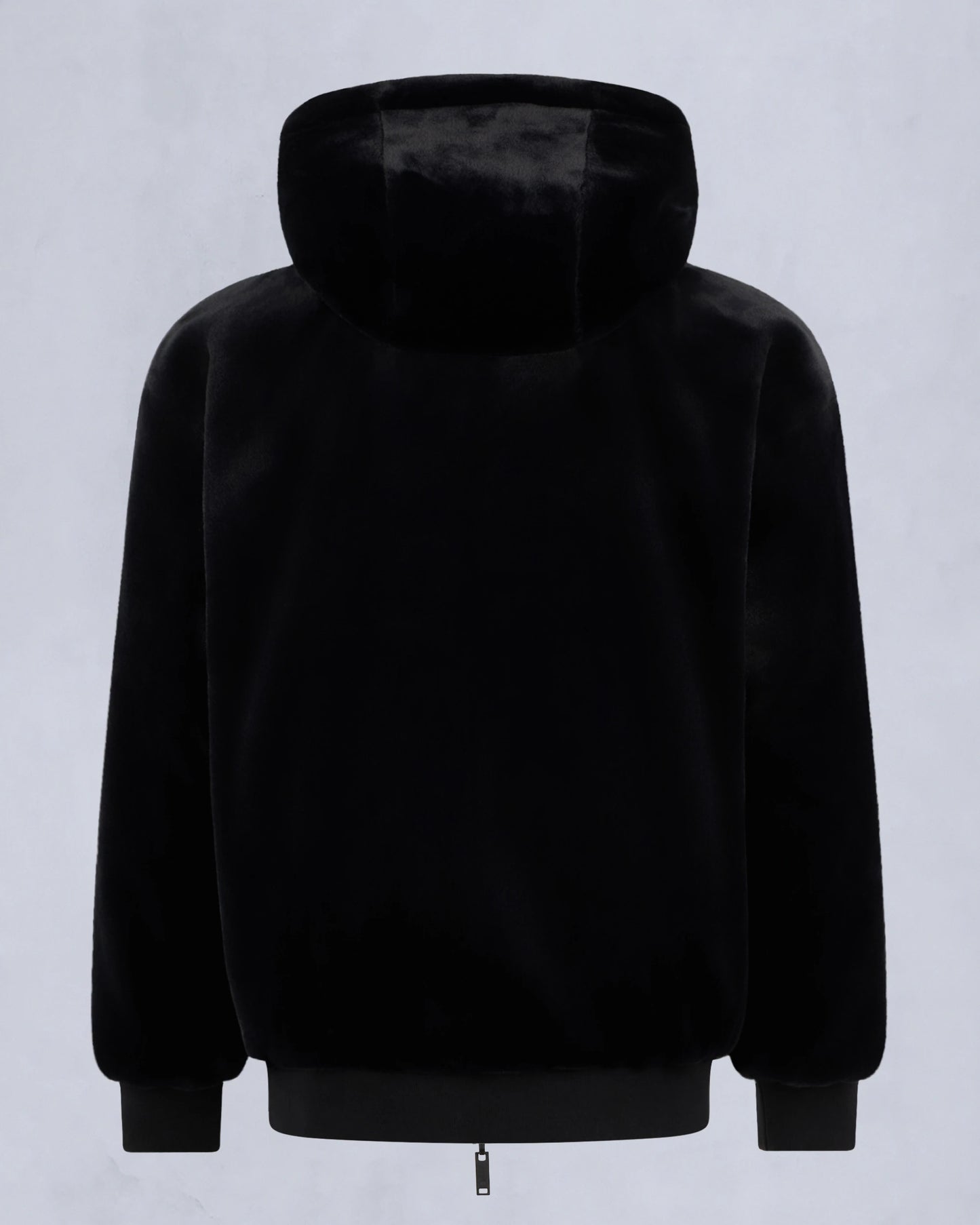 MOOSE KNUCKLES ROLAND REVERSIBLE HOODED FAUX FUR/SHELL JACKET BLACK RRP £550 BNWT