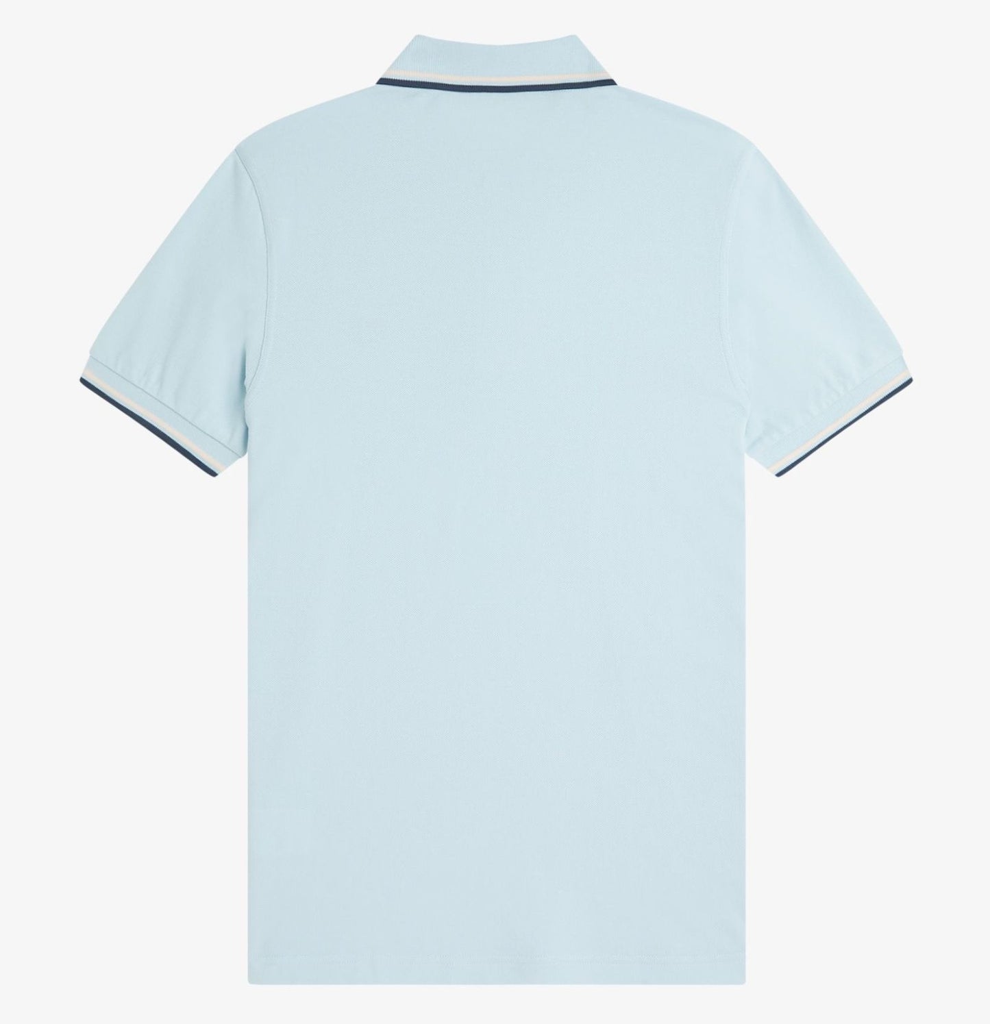 FRED PERRY TWIN TIPPED PIQUE COTTON POLO SHIRT LIGHT ICE BLUE 3XL RRP £80 BNWT