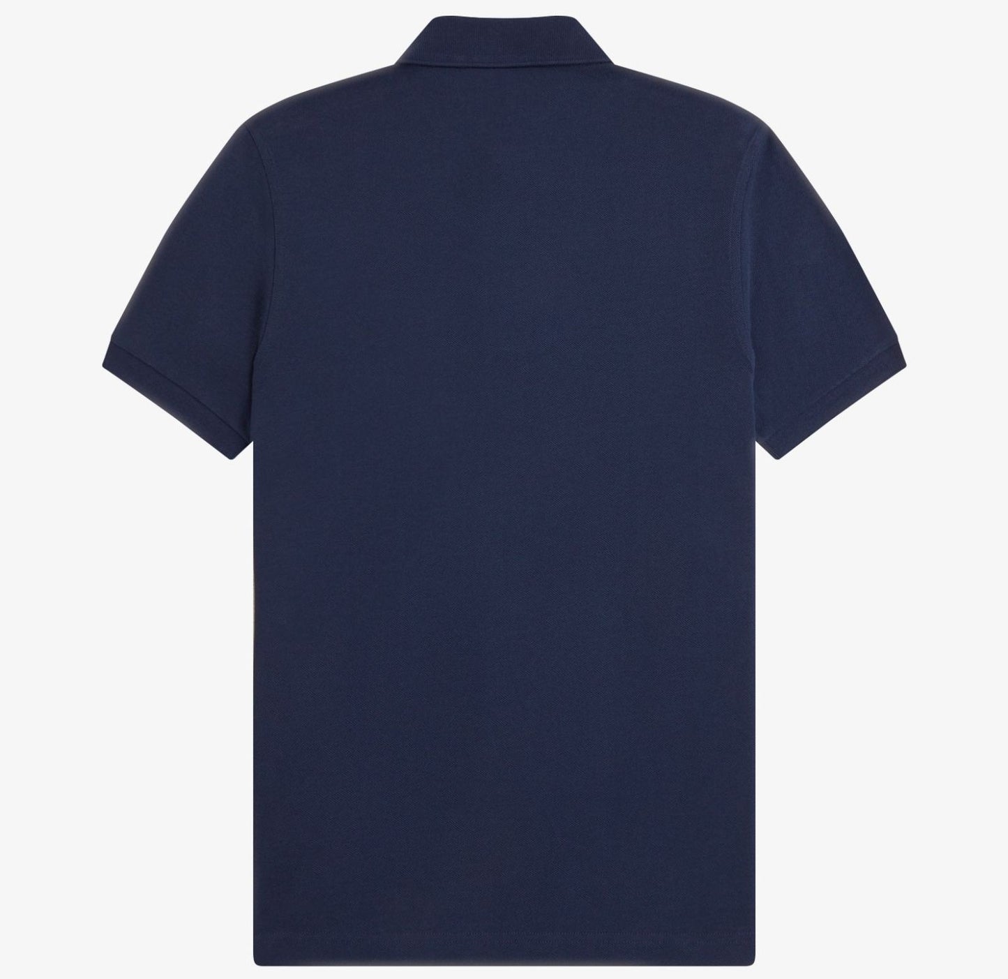 FRED PERRY PIQUE COTTON POLO SHIRT TENNIS BLUE/LEMON BARLEY LARGE RRP £80 BNWT