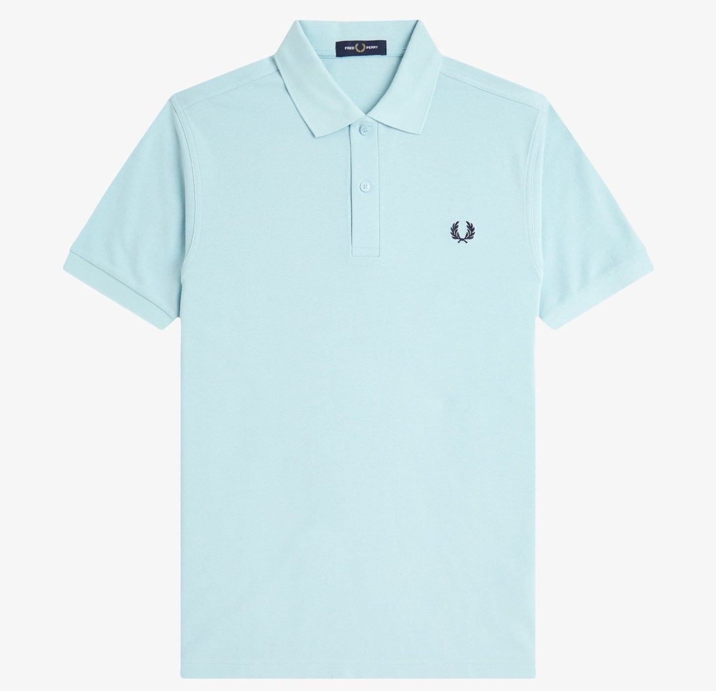 FRED PERRY PIQUE COTTON POLO SHIRT BALLBOY BLUE/DARK AIRFORCE 3XL RRP £80 BNWT