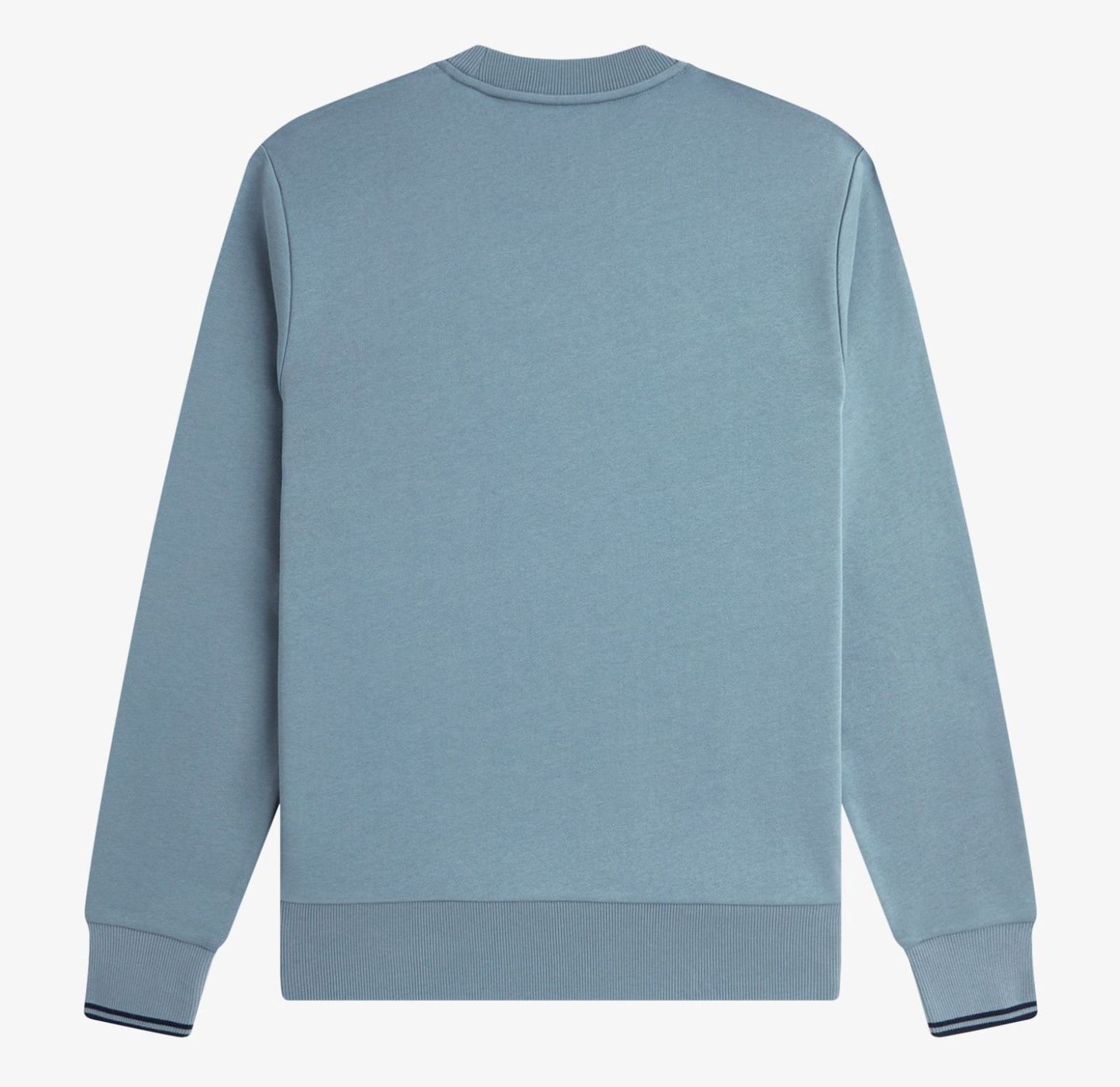 FRED PERRY COTTON FLEECE CREW NECK SWEATSHIRT STOCKPORT BLUE 2XL RRP £90 BNWT