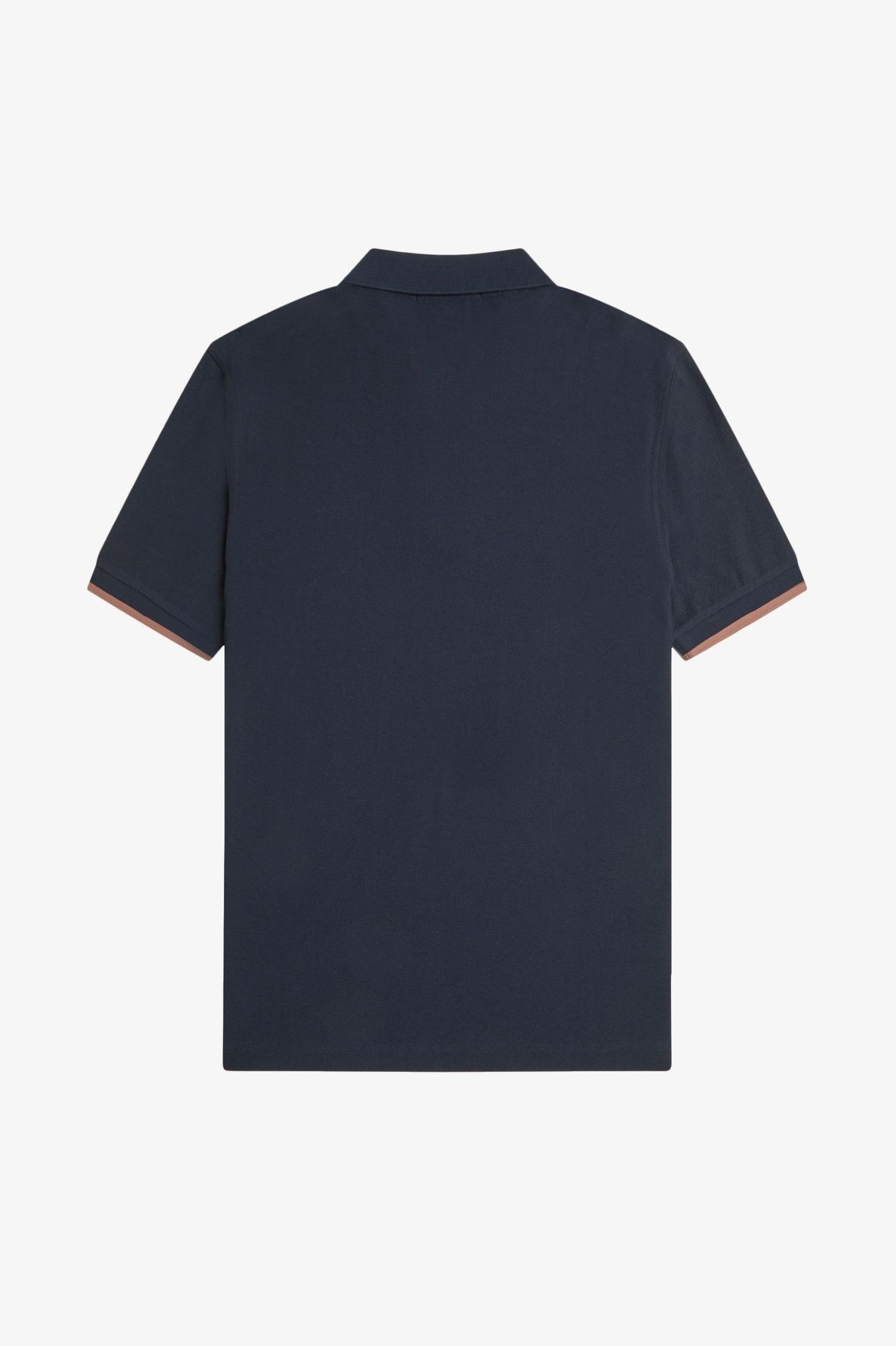 FRED PERRY ZIP NECK CREPE TEXTURED PIQUE COTTON POLO SHIRT NAVY XL RRP £80 BNWT