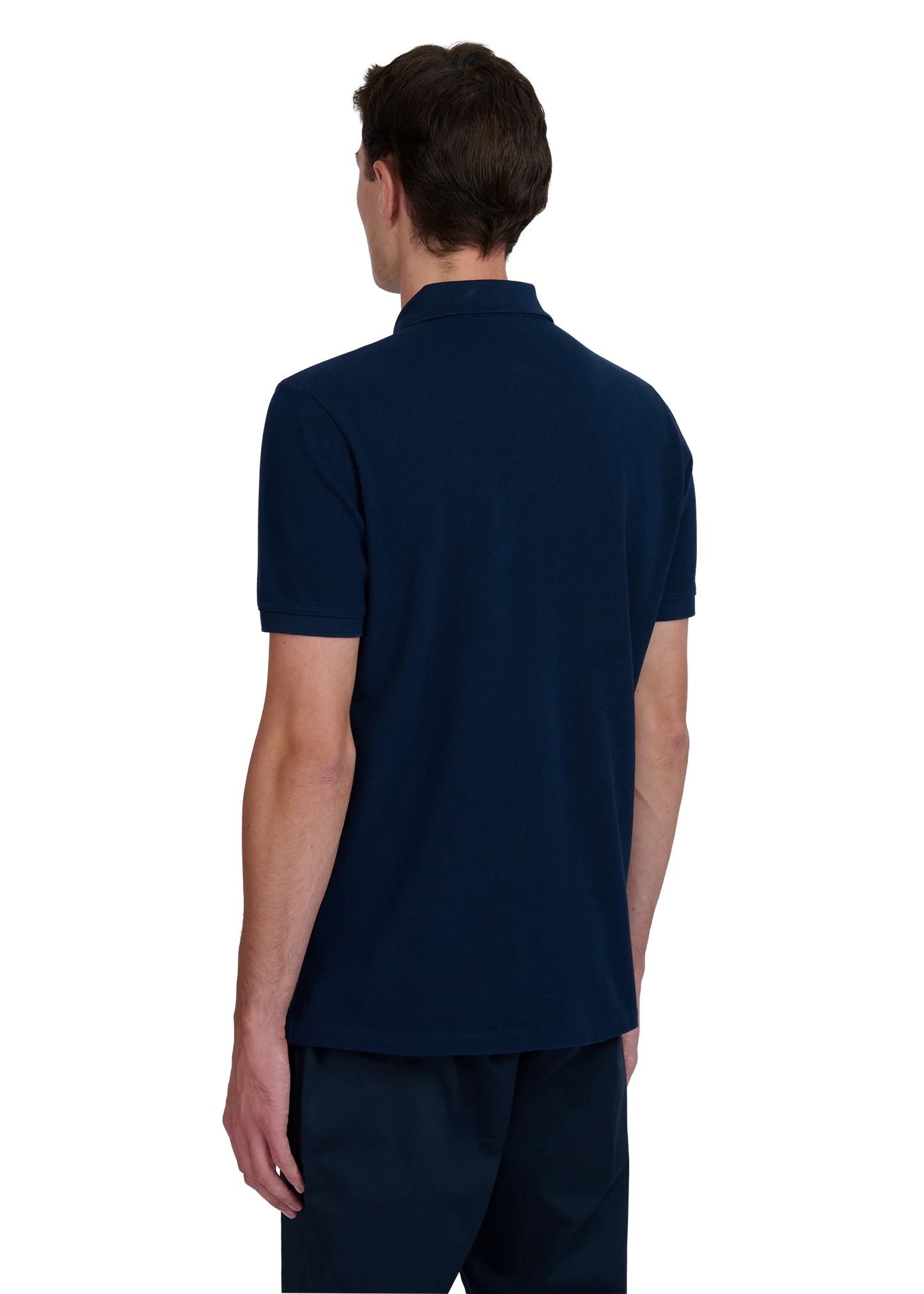 SANDBANKS BADGE LOGO POLO SHIRT NAVY BLUE MEDIUM RRP £115 BNWT