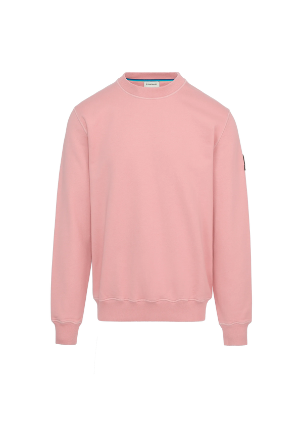 SANDBANKS CREW NECK COTTON FLEECE SWEATSHIRT DUSTY PINK XL RRP £155 BNWT