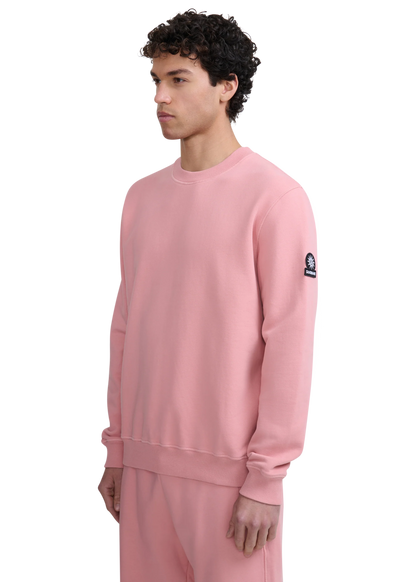 SANDBANKS CREW NECK COTTON FLEECE SWEATSHIRT DUSTY PINK XL RRP £155 BNWT