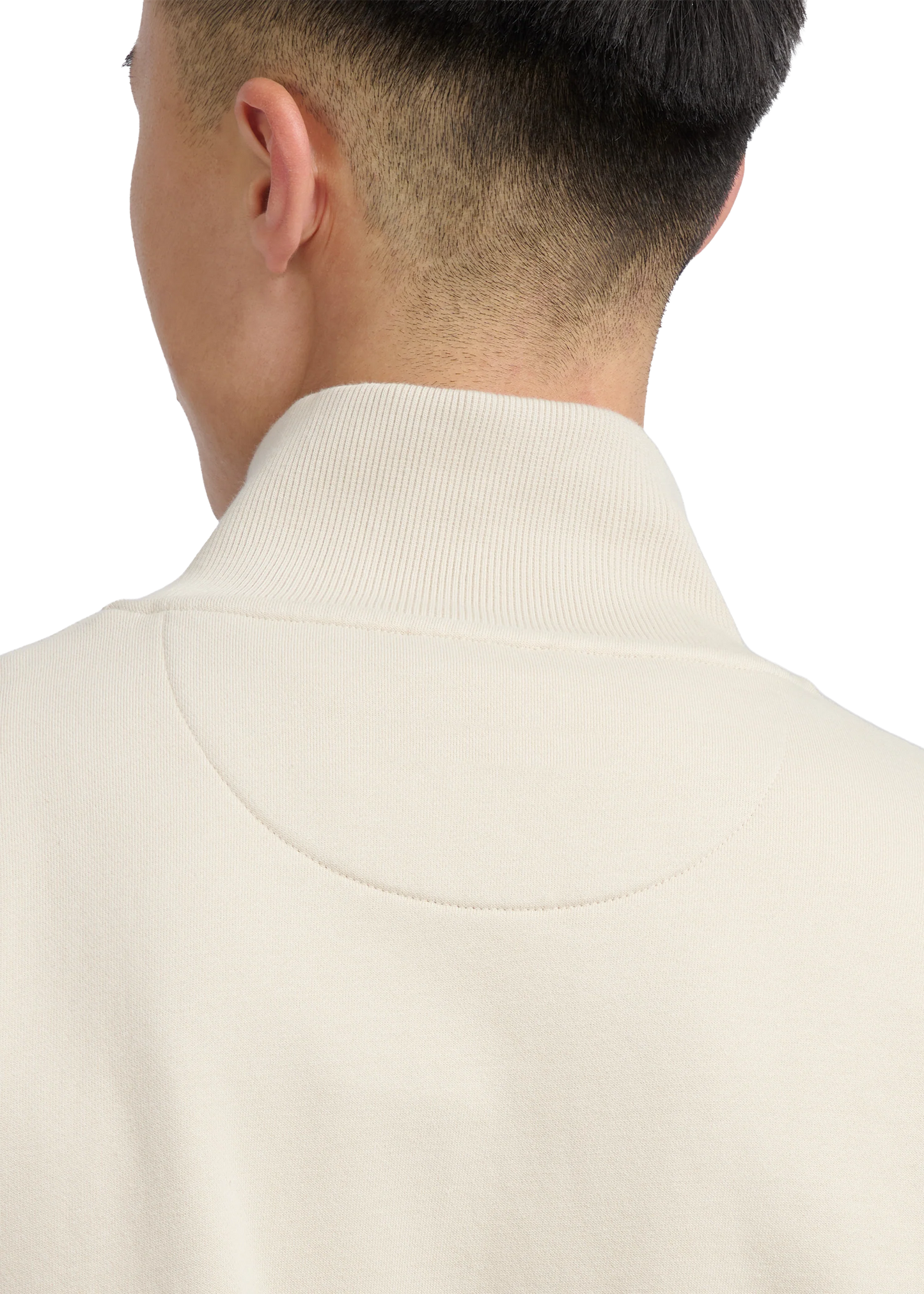 SANDBANKS FLEECE COTTON QUARTER ZIP SWEATSHIRT STONE BEIGE XL RRP £185 BNWT