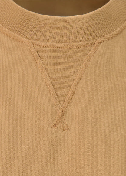 SANDBANKS DOUBLE JERSEY COLLEGIATE COTTON T-SHIRT LIGHT BROWN 3XL RRP £95 BNWT