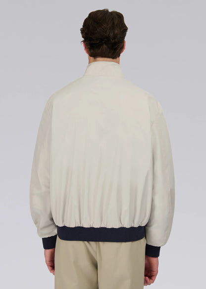 SANDBANKS REVERSIBLE FUNNEL NECK BOMBER JACKET NAVY/STONE BEIGE XL RRP £325 BNWT