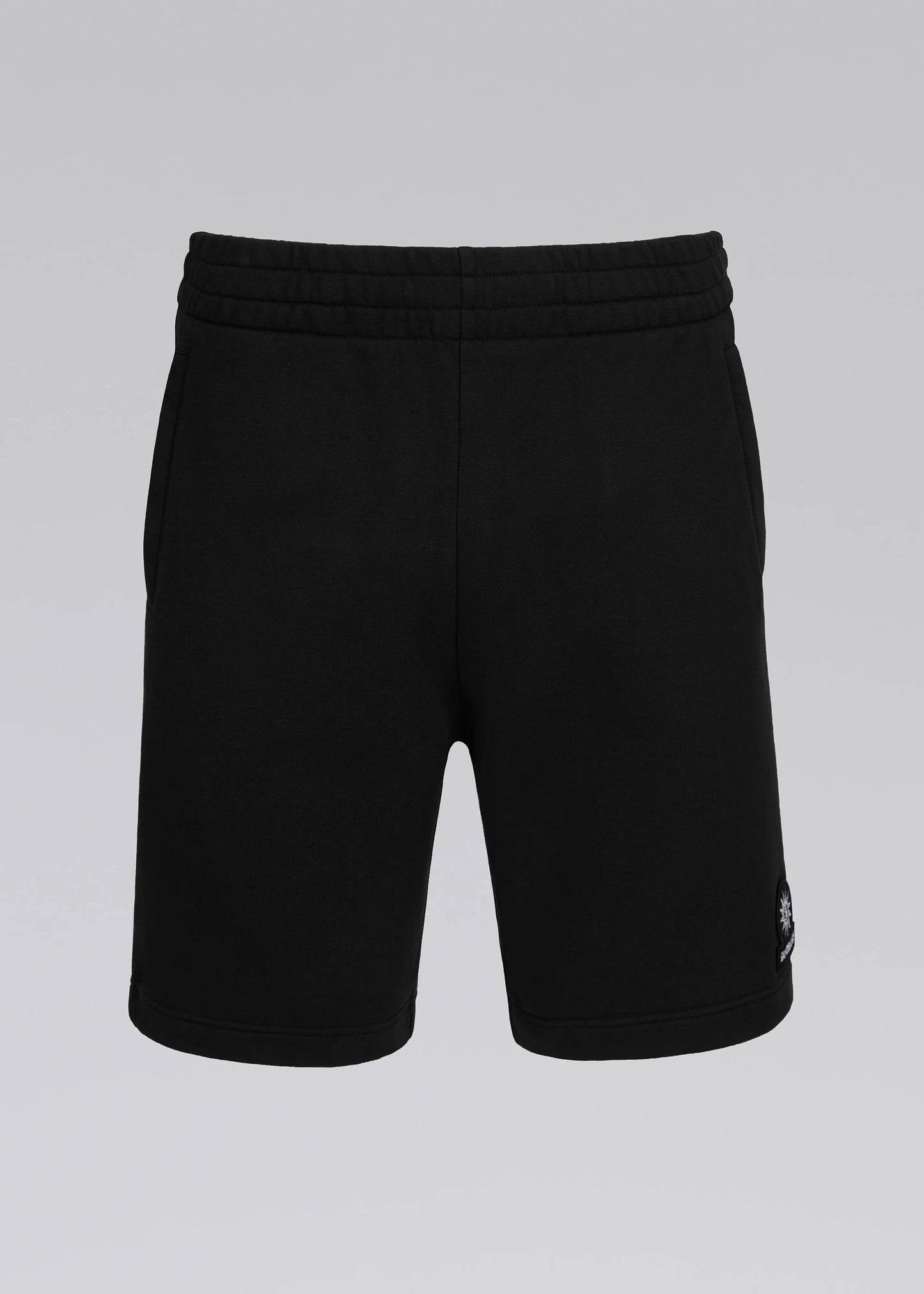 SANDBANKS BADGE LOGO SWEATSHORTS BLACK RRP £125 BNWT