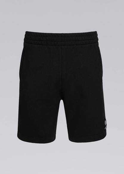 SANDBANKS BADGE LOGO SWEATSHORTS BLACK RRP £125 BNWT
