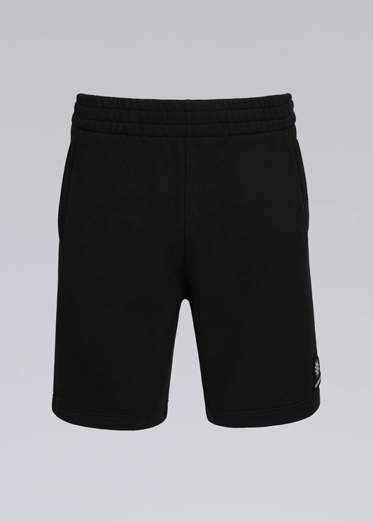 SANDBANKS BADGE LOGO SWEATSHORTS BLACK RRP £125 BNWT