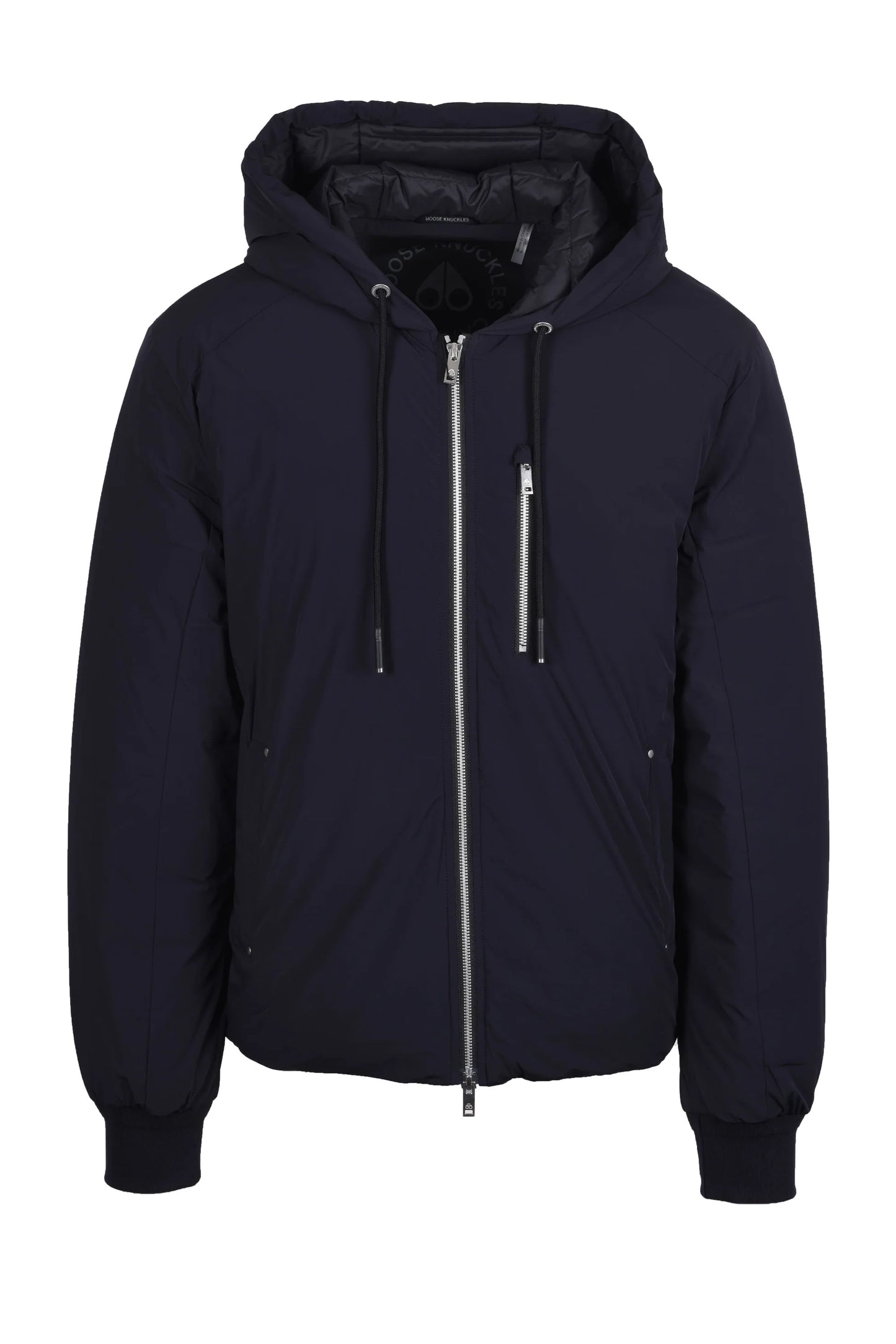 MOOSE KNUCKLES NORTHDALE HOODED PADDED 800 FILL JACKET NAVY 2XL RRP £450 BNWT