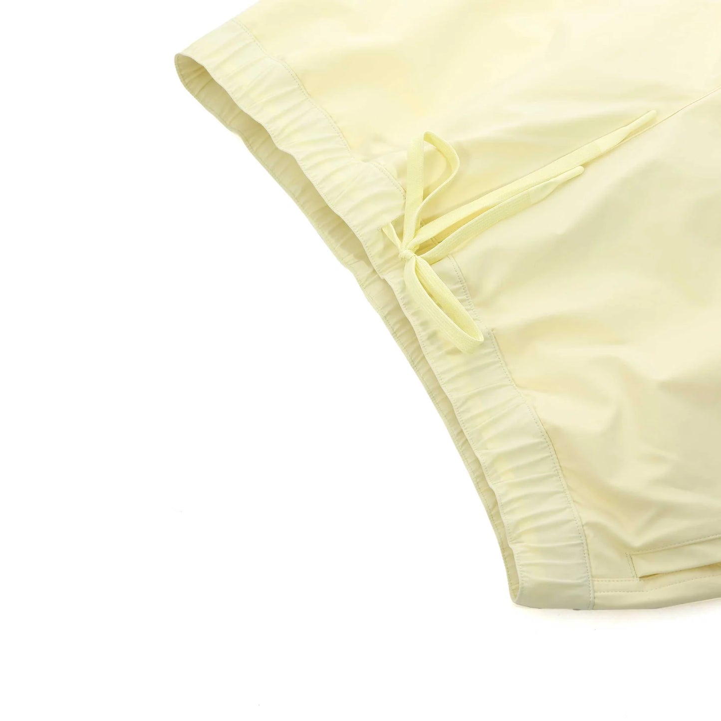 MOOSE KNUCKLES METAL LOGO SWIM SHORTS YELLOW BEAM XL RRP £150
