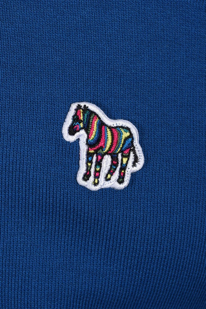 PAUL SMITH PS QUARTER ZIP COTTON FLEECE SWEATSHIRT COBALT BLUE 2XL RRP £135 BNWT