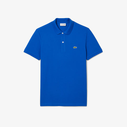 LACOSTE CLASSIC PETIT PIQUE COTTON POLO SHIRT ELECTRIC BLUE RRP £95 BNWT
