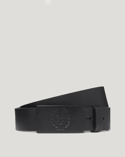 BELSTAFF PHOENIX BUCKLE CALF LEATHER BELT BLACK XL (36 TO 38 WAIST) RRP £80 BNWT