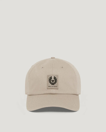 BELSTAFF TONAL PHOENIX PATCH COTTON BASEBALL CAP DARK SAND ONE SIZE RRP £50 BNWT