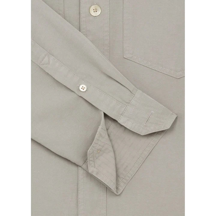 PAUL SMITH PS COTTON LONG SLEEVE SHIRT SMOKE GREY MEDIUM RRP £165 BNWT