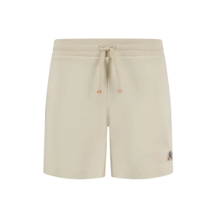 PARAJUMPERS CAIRO COTTON FLEECE SWEATSHORTS BONE BEIGE MEDIUM RRP £140 BNWT