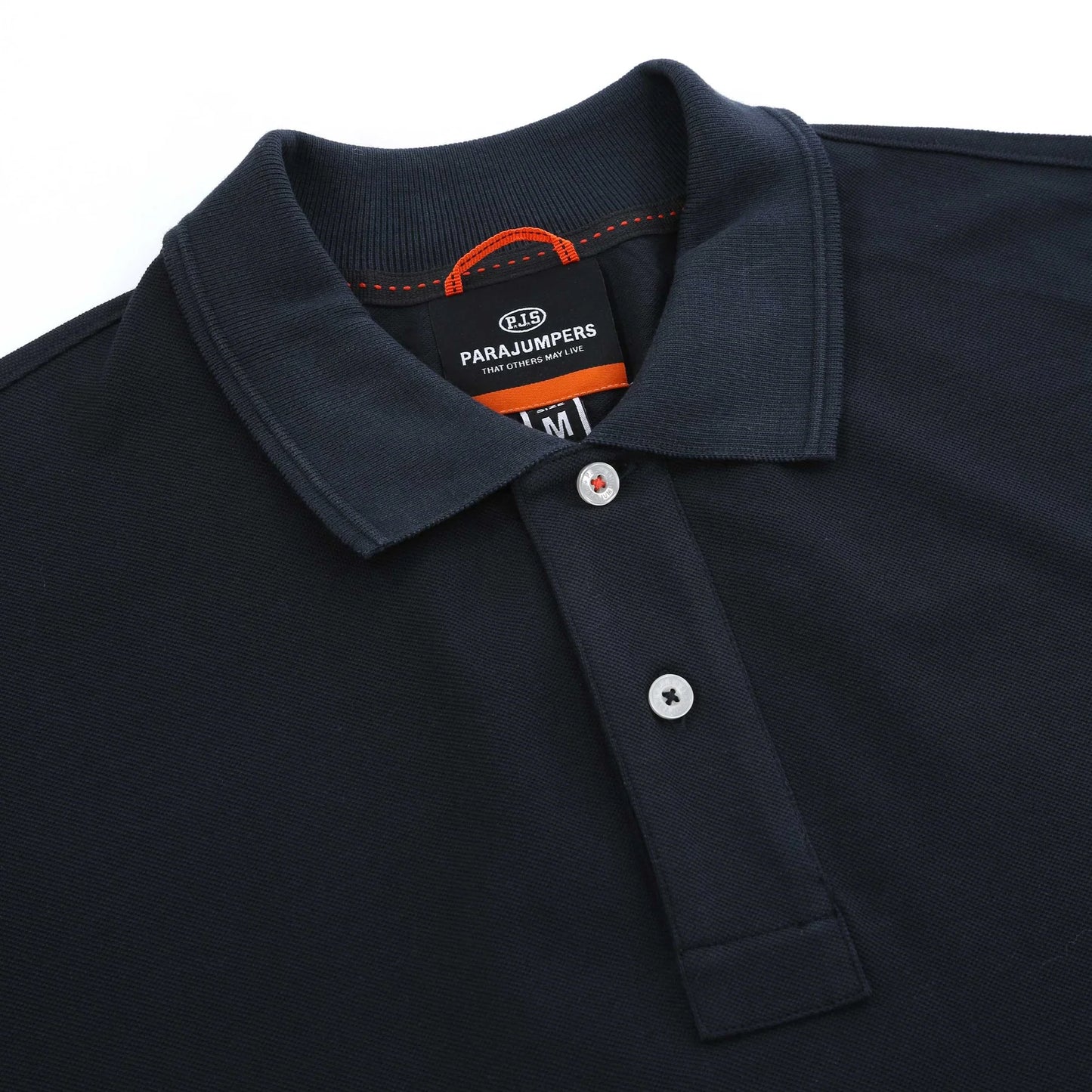 PARAJUMPERS GANGAPUMA PIQUE COTTON POLO SHIRT NAVY BLUE 3XL RRP £100 BNWT