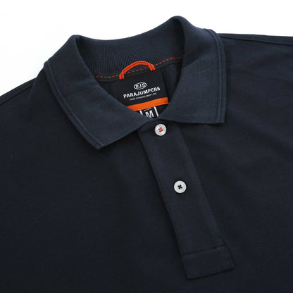 PARAJUMPERS GANGAPUMA PIQUE COTTON POLO SHIRT NAVY BLUE 3XL RRP £100 BNWT