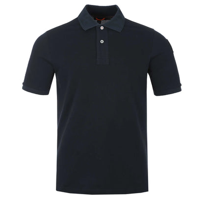 PARAJUMPERS GANGAPUMA PIQUE COTTON POLO SHIRT NAVY BLUE 3XL RRP £100 BNWT