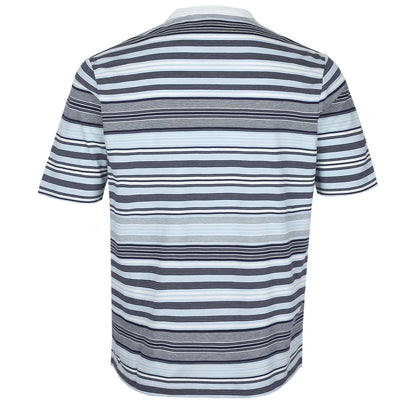 PAUL SMITH PS CASUAL FIT STRIPED COTTON T-SHIRT BLUE 2XL RRP £90 BNWT