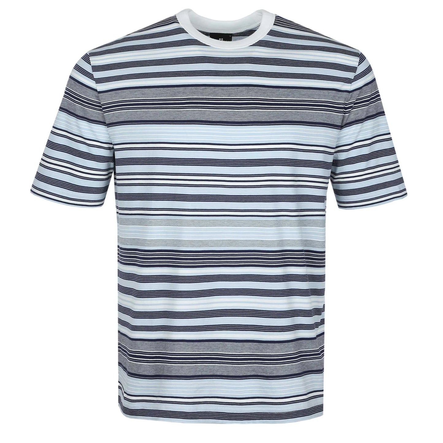 PAUL SMITH PS CASUAL FIT STRIPED COTTON T-SHIRT BLUE 2XL RRP £90 BNWT