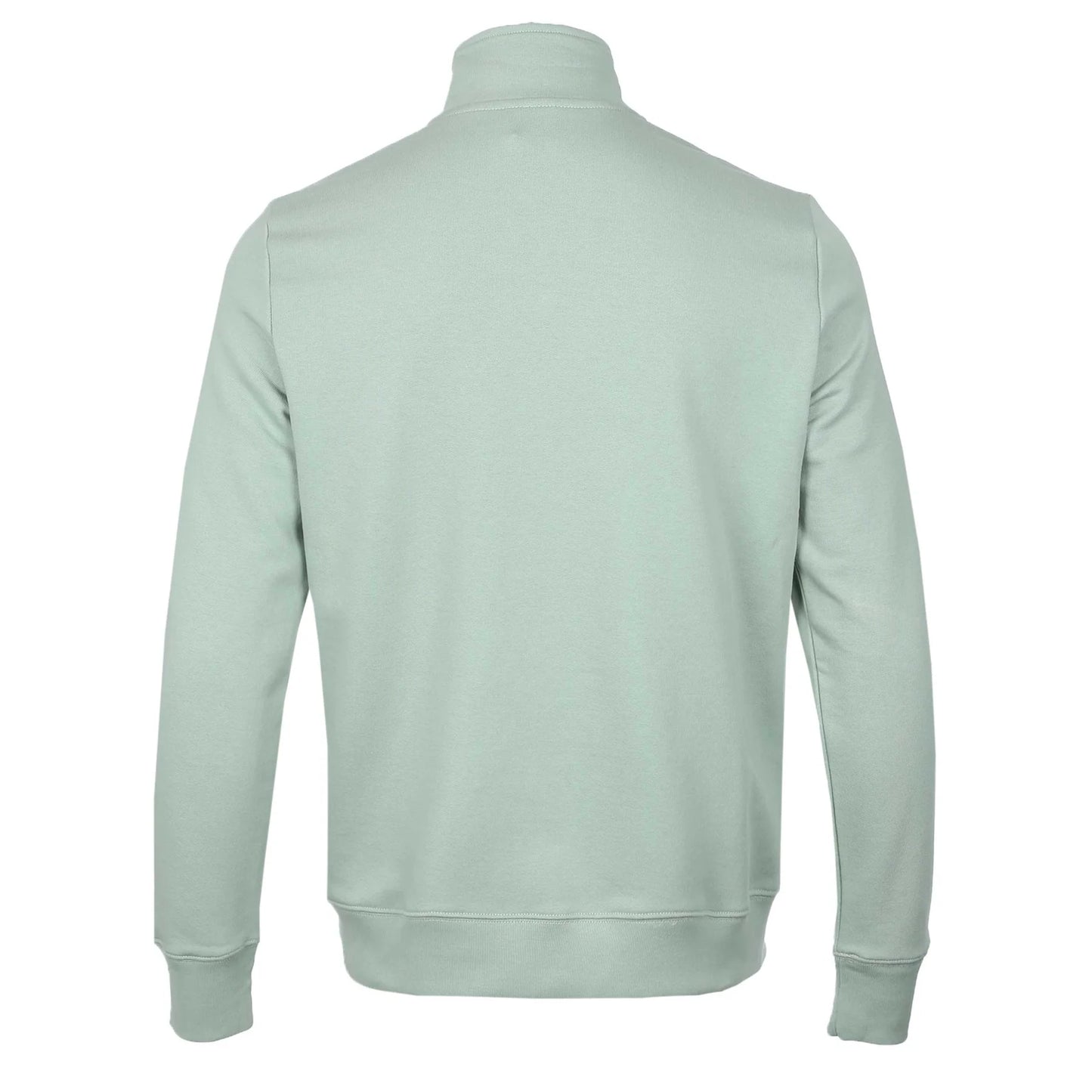 PAUL SMITH PS COTTON FLEECE QUARTER ZIP SWEATSHIRT PALE GREEN XL RRP £135 BNWT