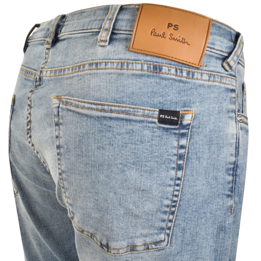 PAUL SMITH PS TAPERED FIT JEANS LIGHT WASH BLUE 38W 32L (38R) RRP £145
